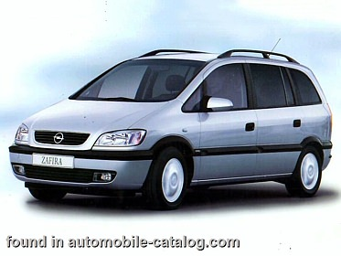 Opel Opel Zafira Edition 2000 1.8 16V 2000