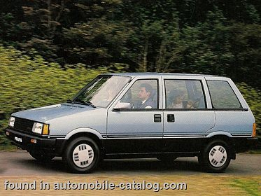 Nissan Nissan Prairie 1.8 SGL 1985