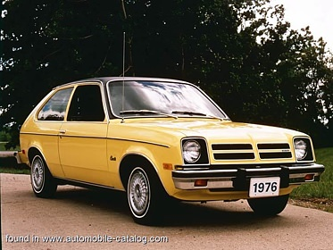 Chevrolet Chevrolet Chevette Coupe 1.6L 1976