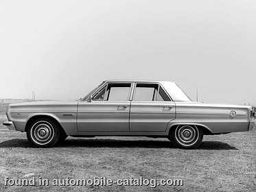 Plymouth Plymouth Belvedere I (II) 4-Door Sedan Commando 383 TorqueFlite 1966
