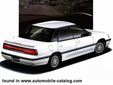 Subaru Subaru Legacy Touring Sedan 2.0 VZ 4WD 1992