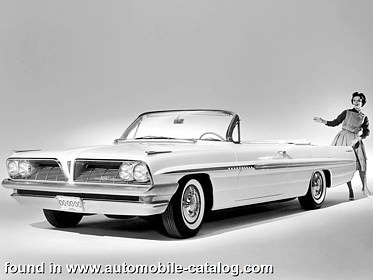 Pontiac Pontiac Bonneville Convertible 389 Trophy V8 4-BBL 1961