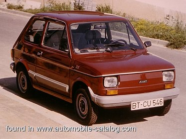 Fiat Fiat 126 Brown 1979