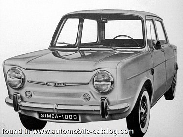 Simca Simca 1000 1963