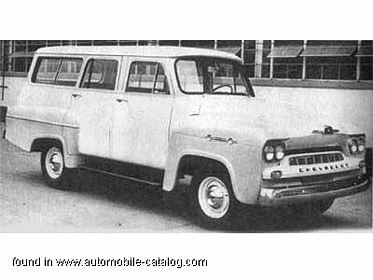 Chevrolet Chevrolet 3100 Amazona 1962