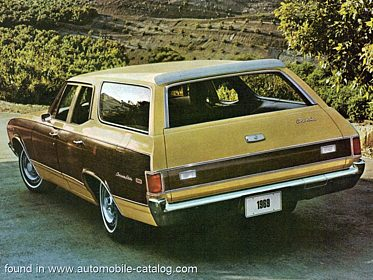 Chevrolet Chevrolet Chevelle Concours Estate Wagon 350 V8 Turbo-Fire 1969