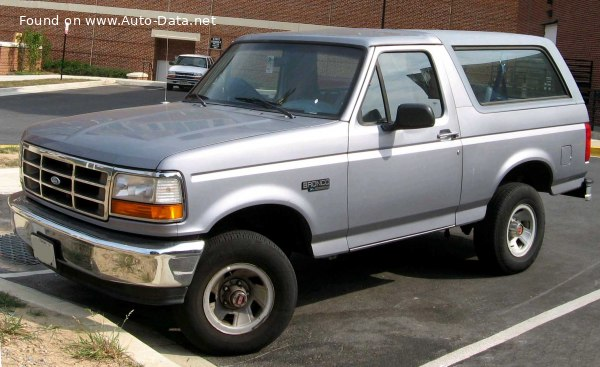 Ford Ford Bronco V 5.0 V8 AWD 1992