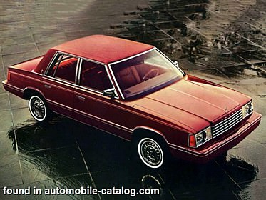 Dodge Dodge Aries SE 4-Door 2.2L 1981