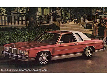 Mercury Mercury Marquis Brougham 5.8 V8 1979