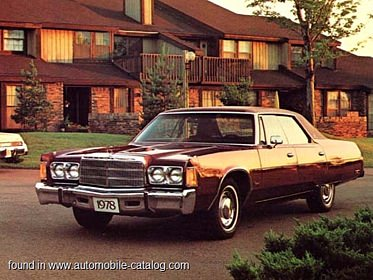 Chrysler Chrysler Newport 4-Door Hardtop 440-4 V8 1978