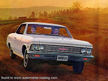Chevrolet Chevrolet Chevelle Malibu Sport Coupe 327 V-8 1966