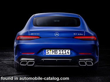 Mercedes-Benz Mercedes-AMG GT 63 4MATIC+ 4-Door Coupe 2018
