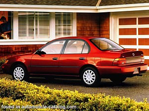Toyota Toyota Corolla 4-Door DX Sedan automatic 1993