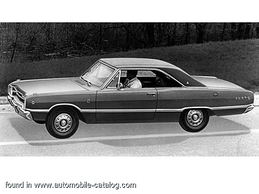 Dodge Dodge Dart GT 2-Door Hardtop 170 Six 1968