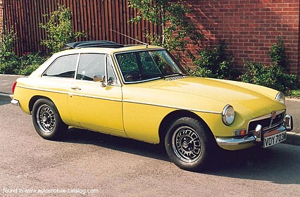 MG MG MGB GT V8 1973