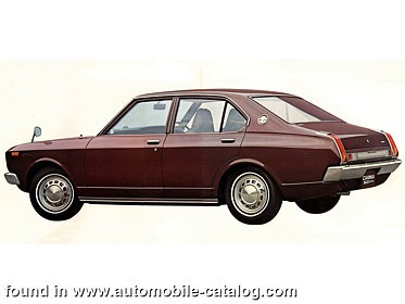 Toyota Toyota Carina 1600 Deluxe 4speed 1974