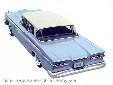 Edsel Edsel Ranger 2-Door Sedan Economy Six 1959