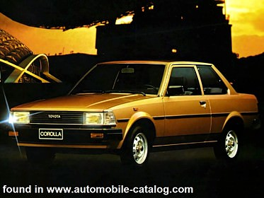 Toyota Toyota Corolla 1.3 5-speed 1981