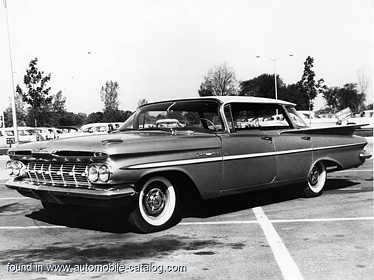 Chevrolet Chevrolet Bel Air Sport Sedan 283 V-8 Fuel Injection 1959