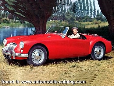 MG MG MGA Roadster 1955