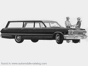 Chevrolet Chevrolet Biscayne Station Wagon 230 Turbo-Thrift Powerglide 1963